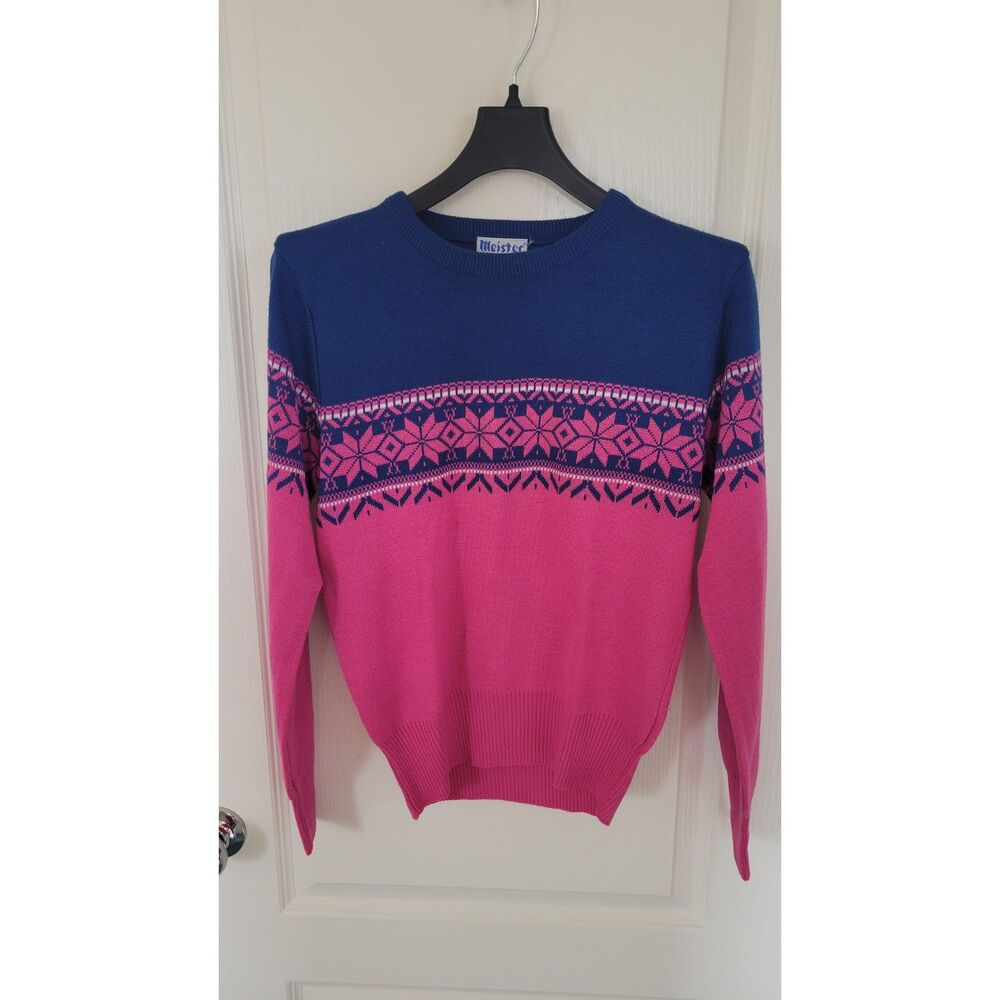 Vintage Meister Wool Fair Isle Sweater